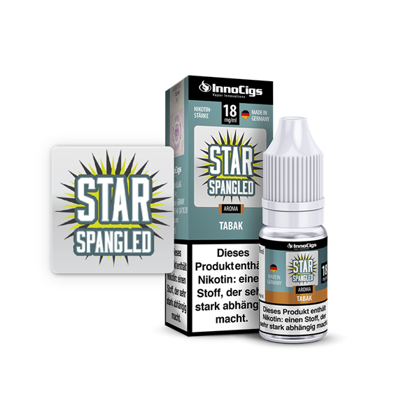 InnoCigs - Star Spangled Tabak Aroma Liquid 18 mg/ml